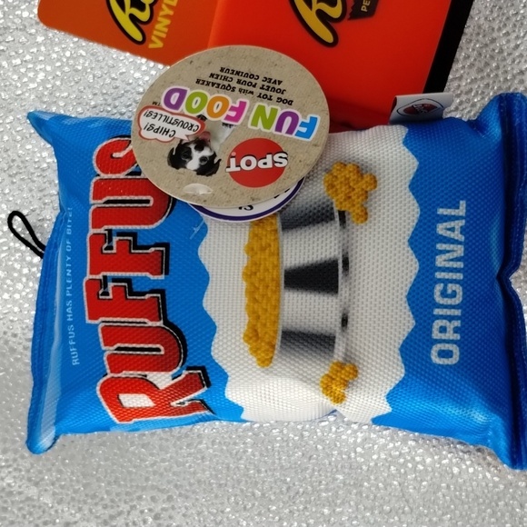 Crinkle and Squeak Dog Toys Ruffles and Reese's chips and Candy - Picture 2 of 5